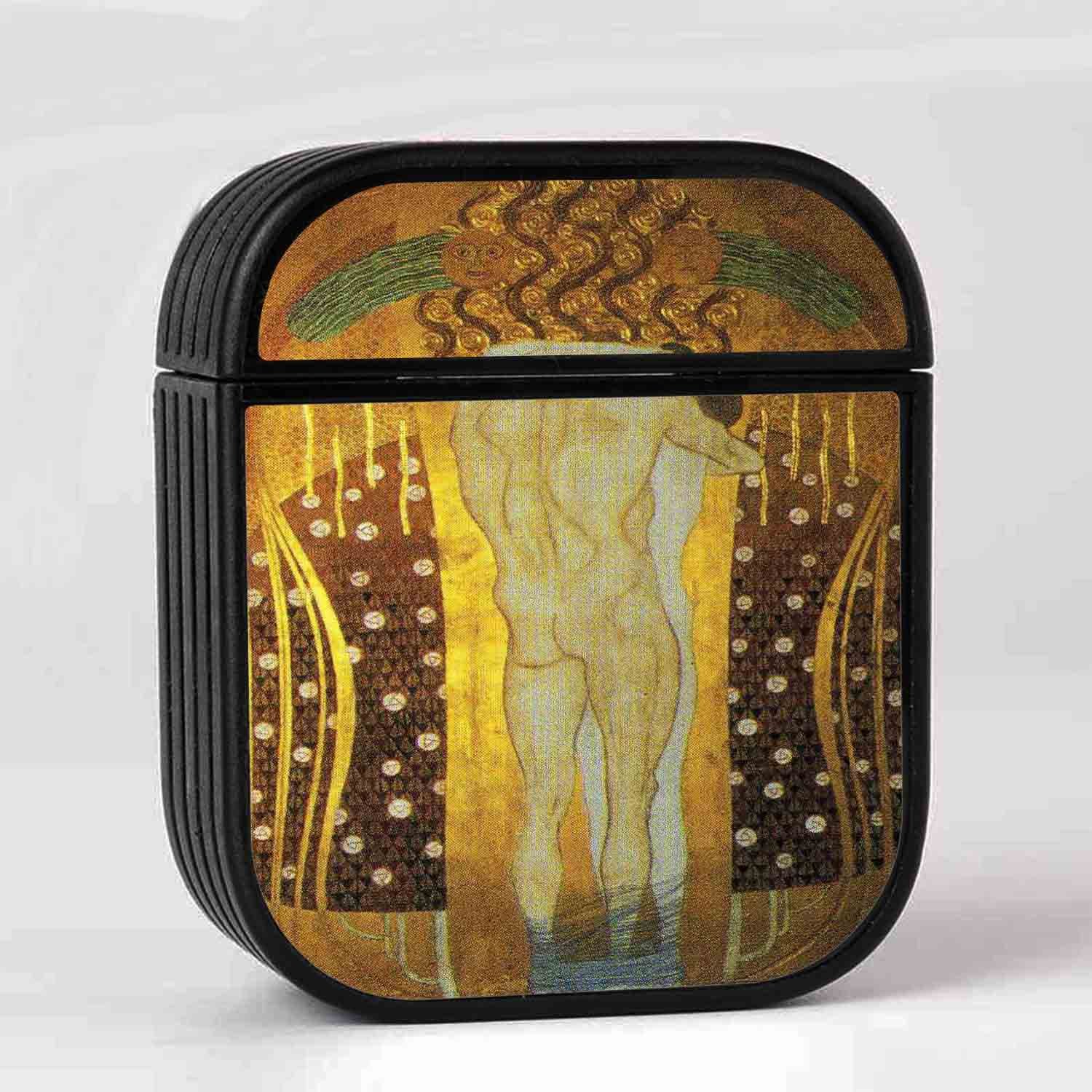 Zavstyle Gustav Klimt Beethoven Frieze 2 AirPods Case