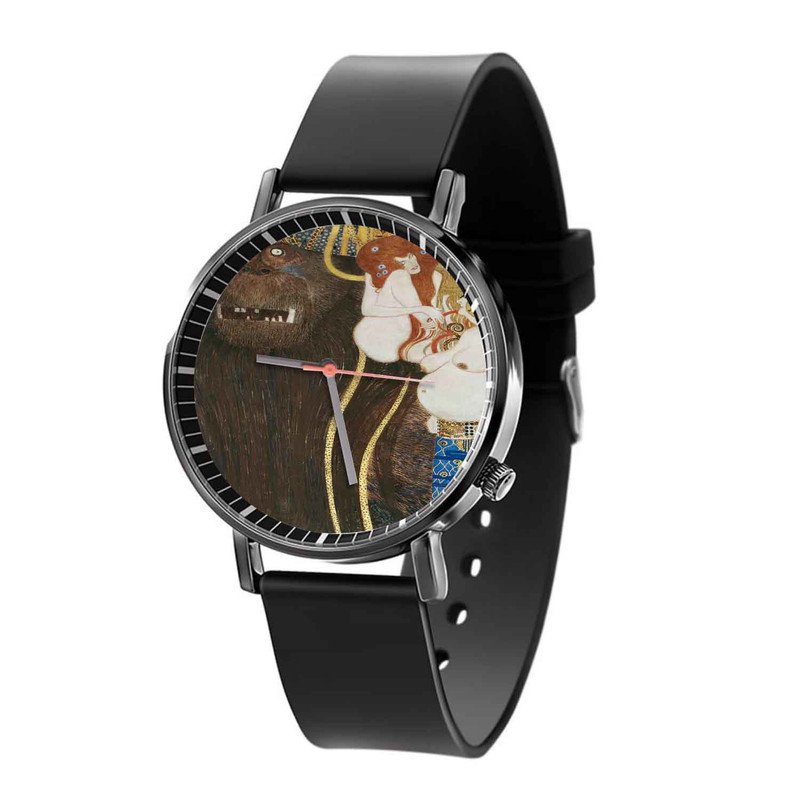Zavstyle Gustav Klimt Beethoven Frieze Quartz Watch