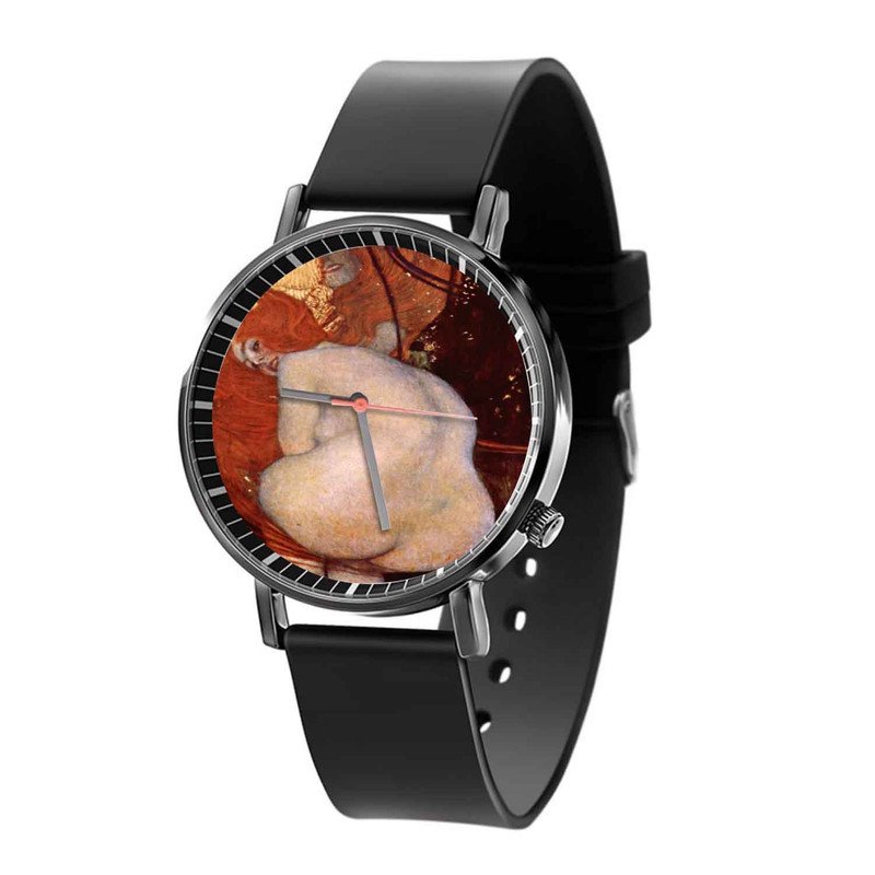 Zavstyle Gustav Klimt Goldfish Quartz Watch