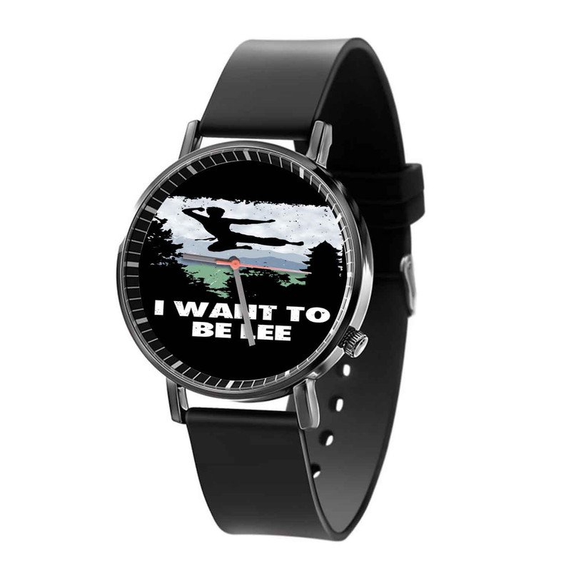 Zavstyle I Want to Believe X Files Bruce Lee Quartz Watch