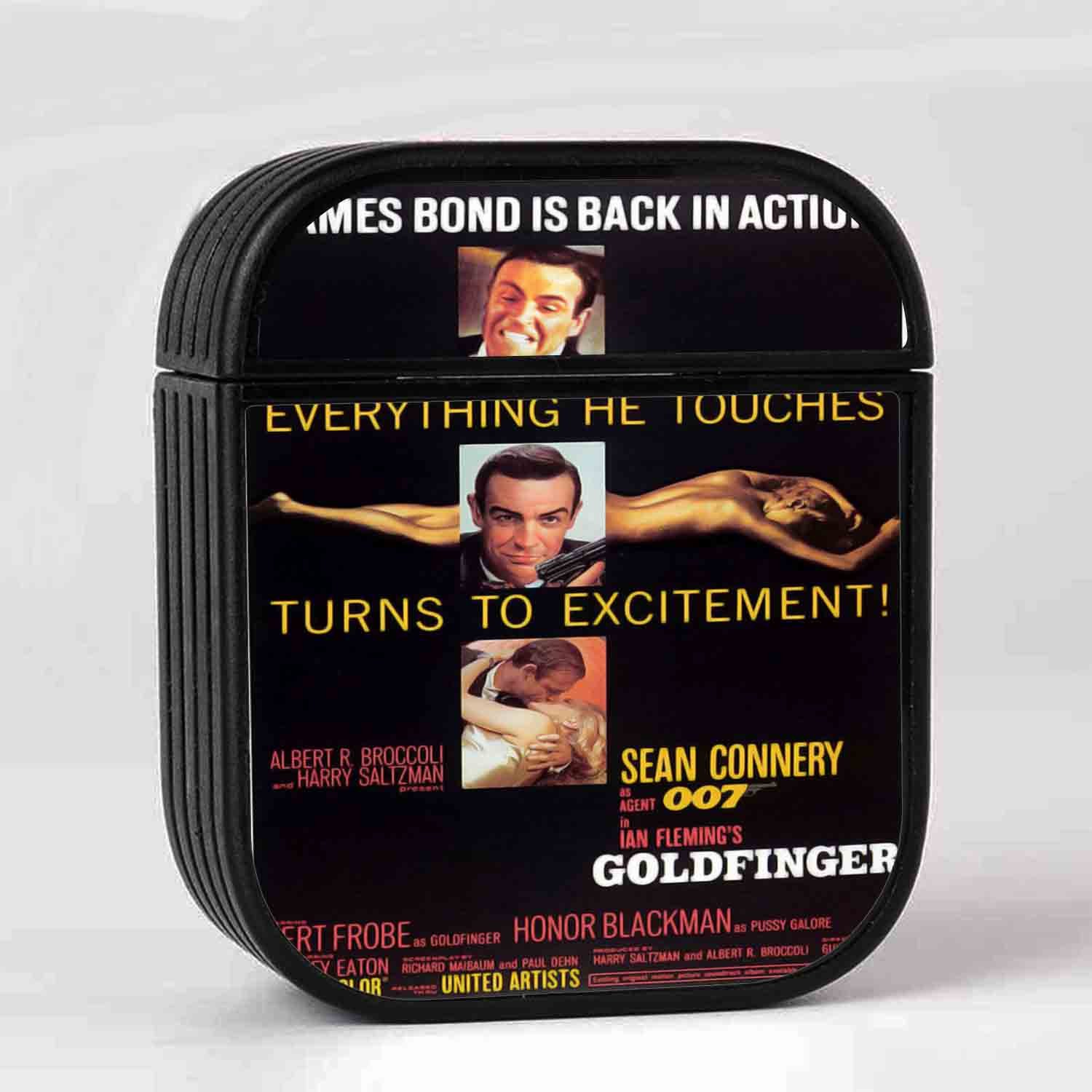 Zavstyle James Bond 007 Goldfinger AirPods Case