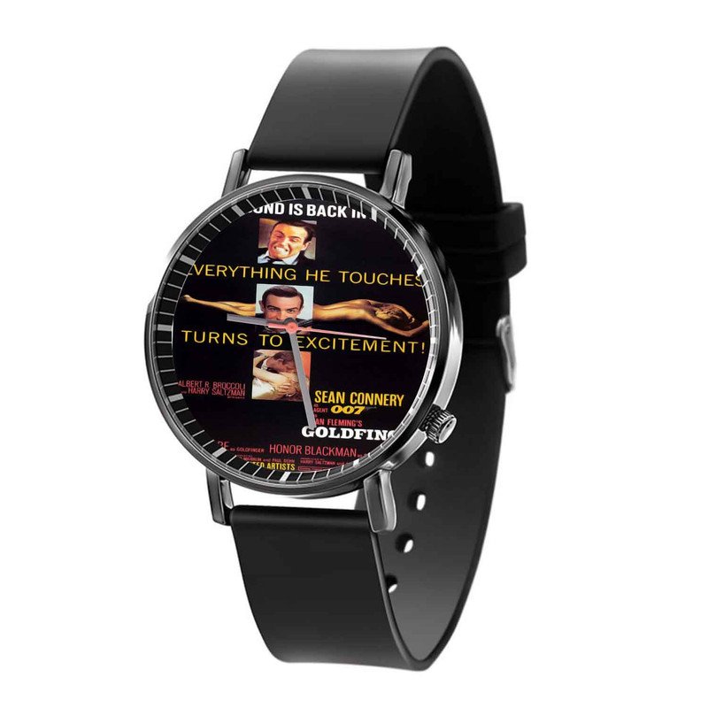Zavstyle James Bond 007 Goldfinger Quartz Watch