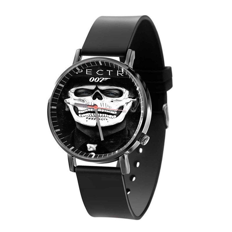 Zavstyle James Bond Skull Quartz Watch