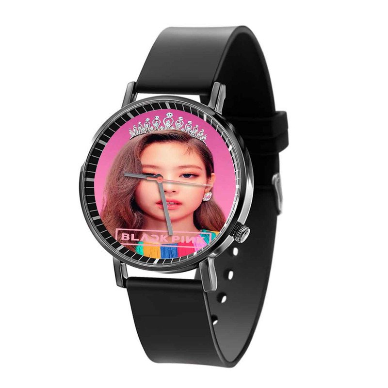 Zavstyle Jennie Black Pink Quartz Watch