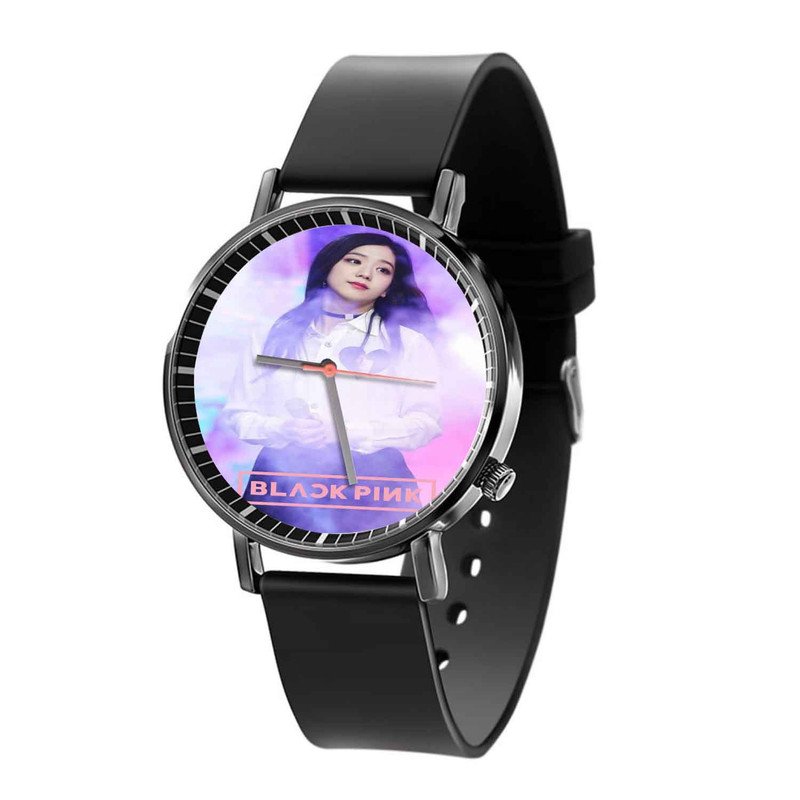 Zavstyle Jisoo Black Pink Quartz Watch