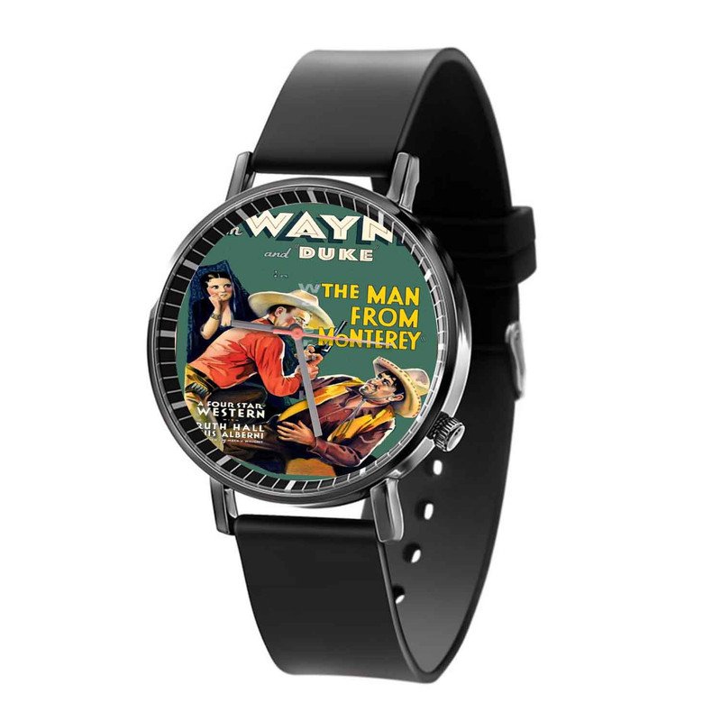 Zavstyle John Wayne And The Duke The Man From Monterey Quartz Watch