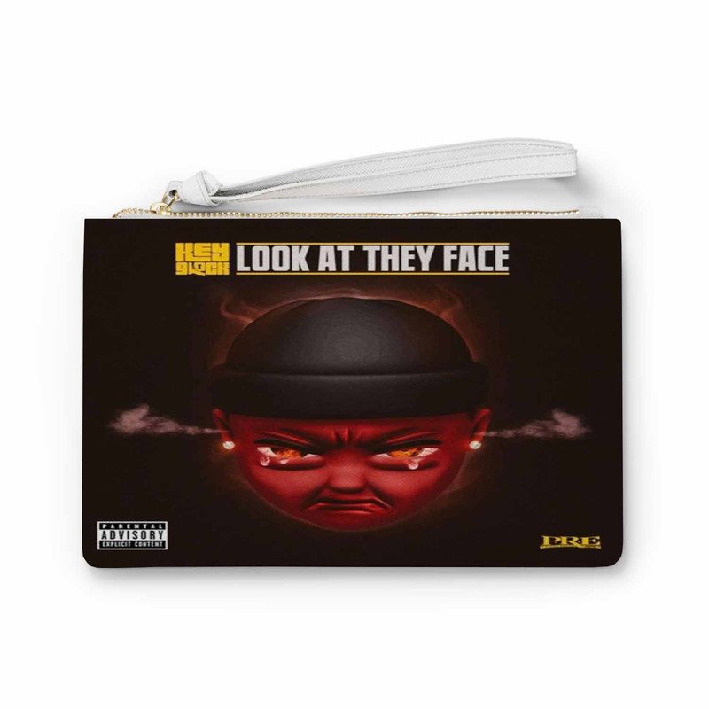 Zavstyle Key Glock Look At They Face Clutch Bag