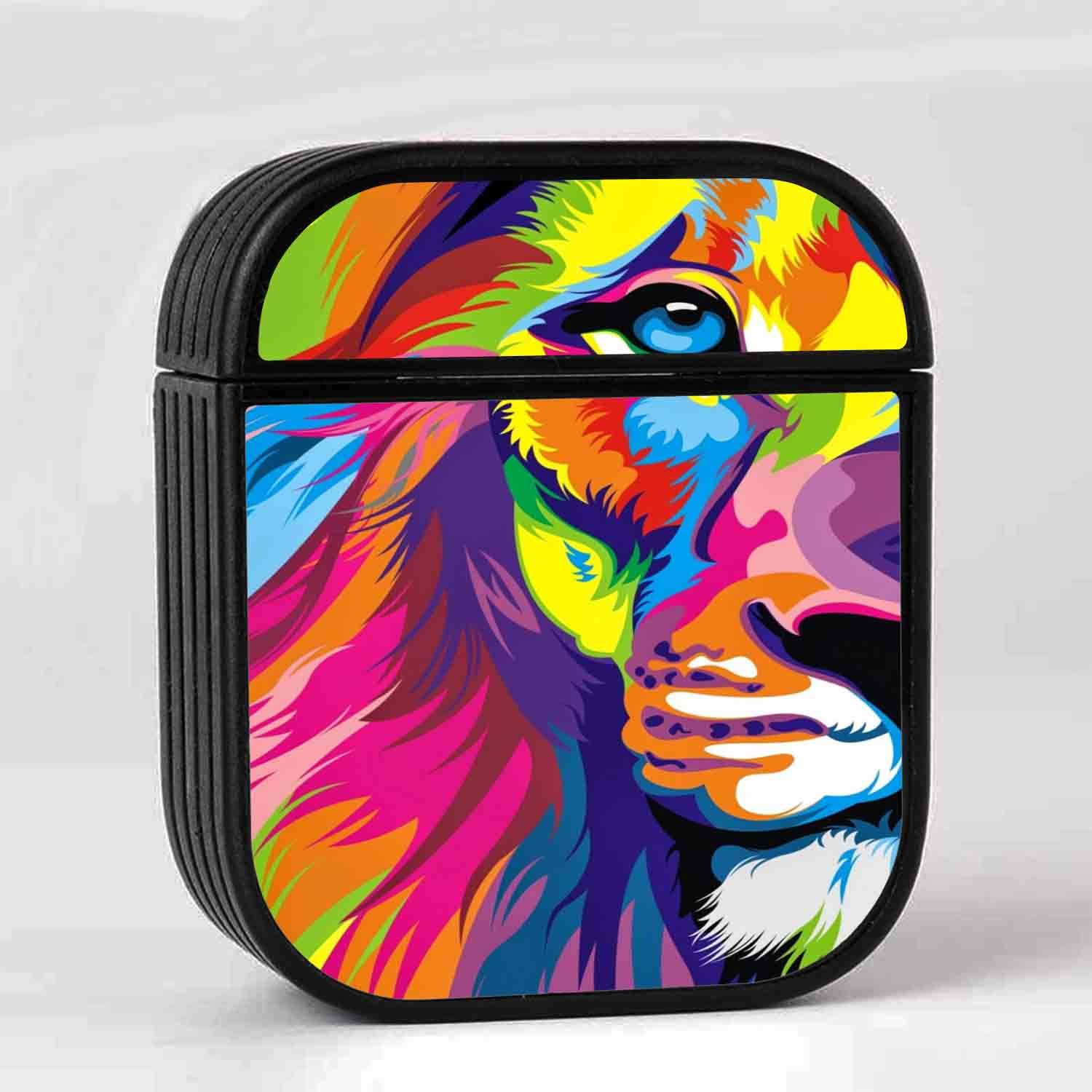 Zavstyle King of Beasts Color Art AirPods Case