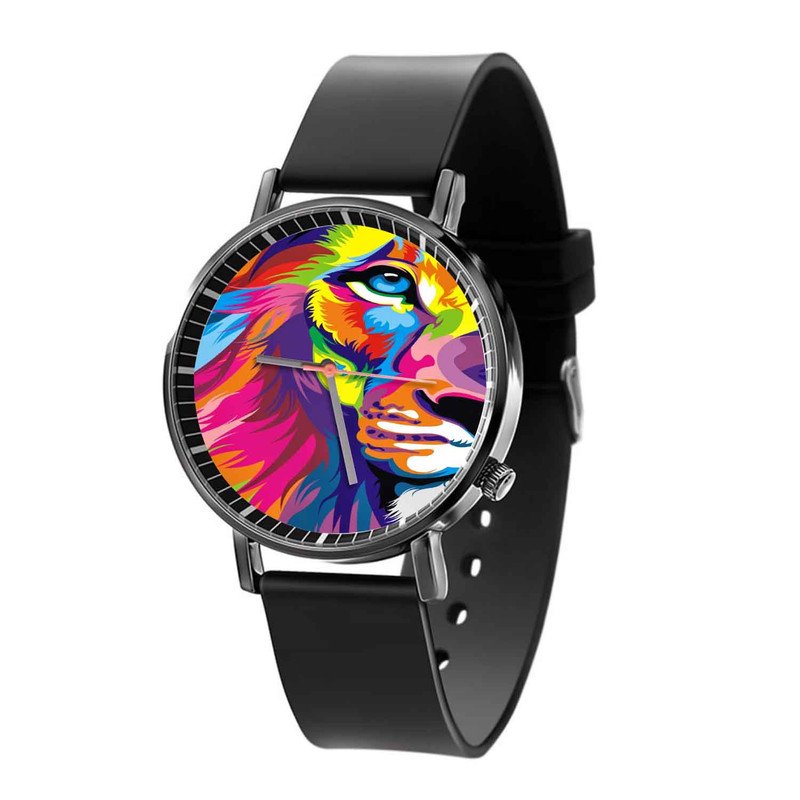 Zavstyle King of Beasts Color Art Quartz Watch