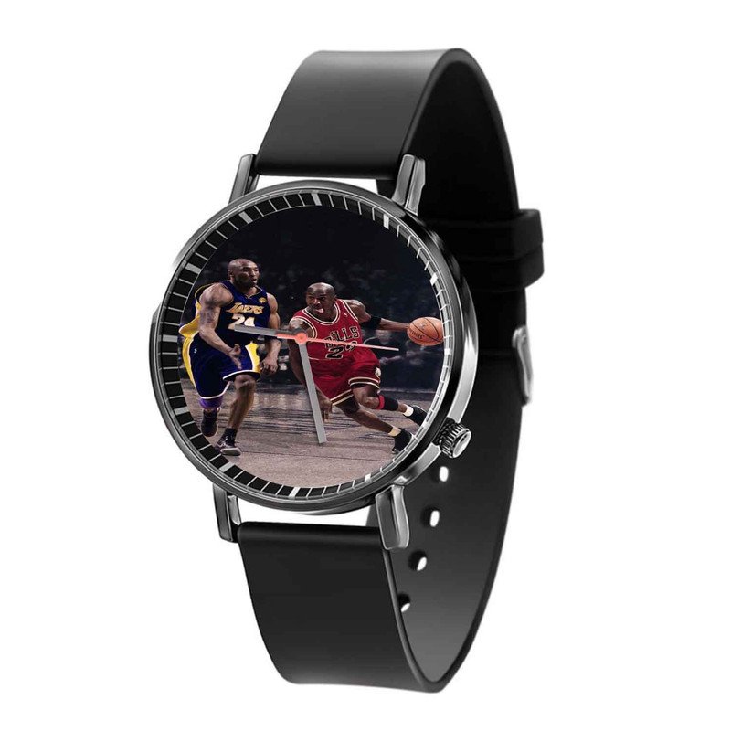 Zavstyle Kobe Bryant Vs Michael Jordan Battle Quartz Watch