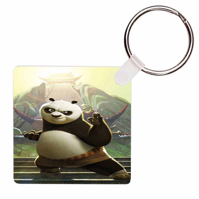 Zavstyle Kung Fu Panda Po Ready Fight Keychain