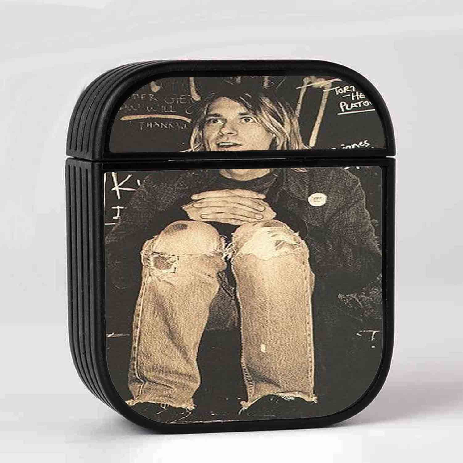 Zavstyle Kurt Cobain Nirvana Prints AirPods Case