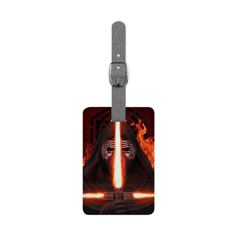 Zavstyle Kylo Ren Star Wars Triple Light Saber Luggage Tag