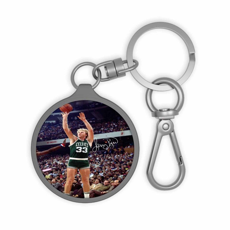 Zavstyle Larry Bird Keyring Tag Accessories