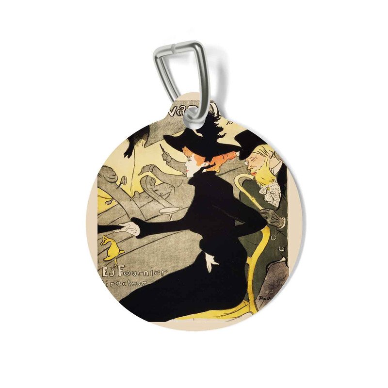 Zavstyle Le Divan Japonais Pet Tag