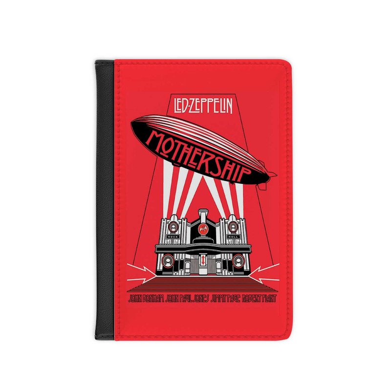Zavstyle Led Zeppelin Mothership Passport Cover