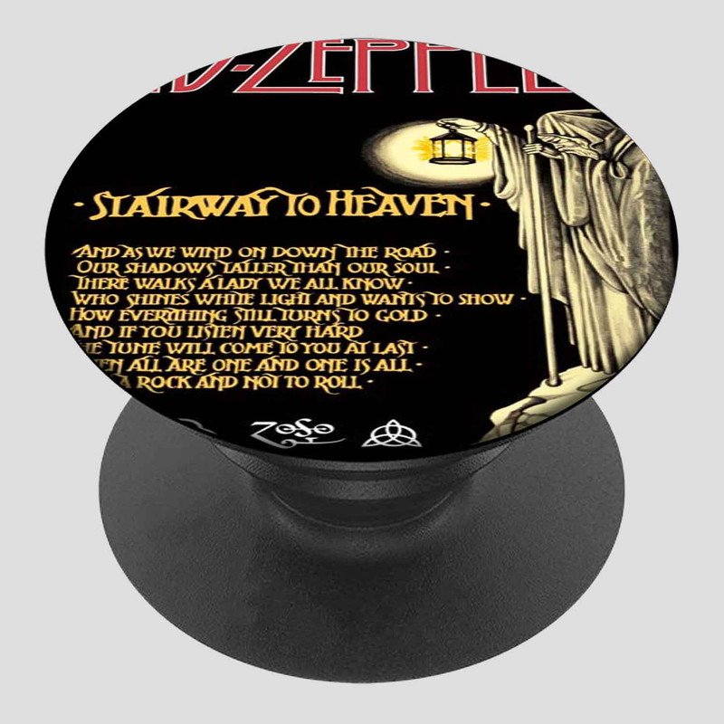 Zavstyle Led Zeppelin Stairway To Heaven Lyrics Pop able Phone Stands