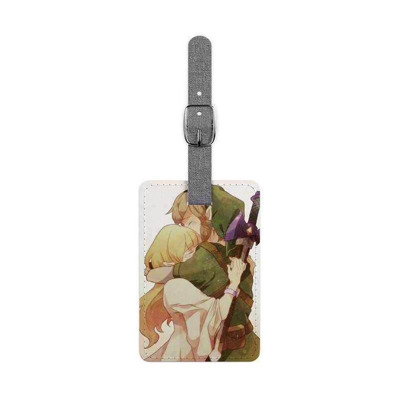 Zavstyle Legend of Zelda Skyward Sword Zelda and Link Luggage Tag