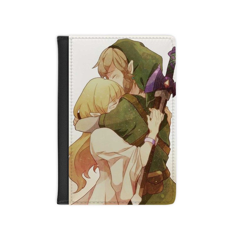 Zavstyle Legend of Zelda Skyward Sword Zelda and Link Passport Cover