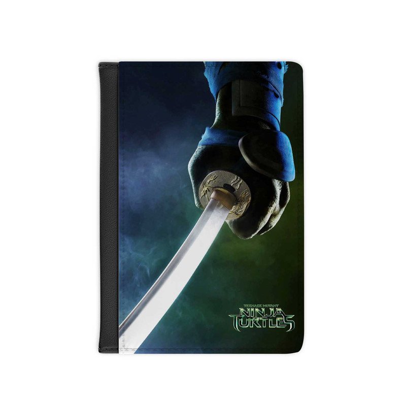 Zavstyle Leonardo Teenage Mutant Ninja Turtles Passport Cover