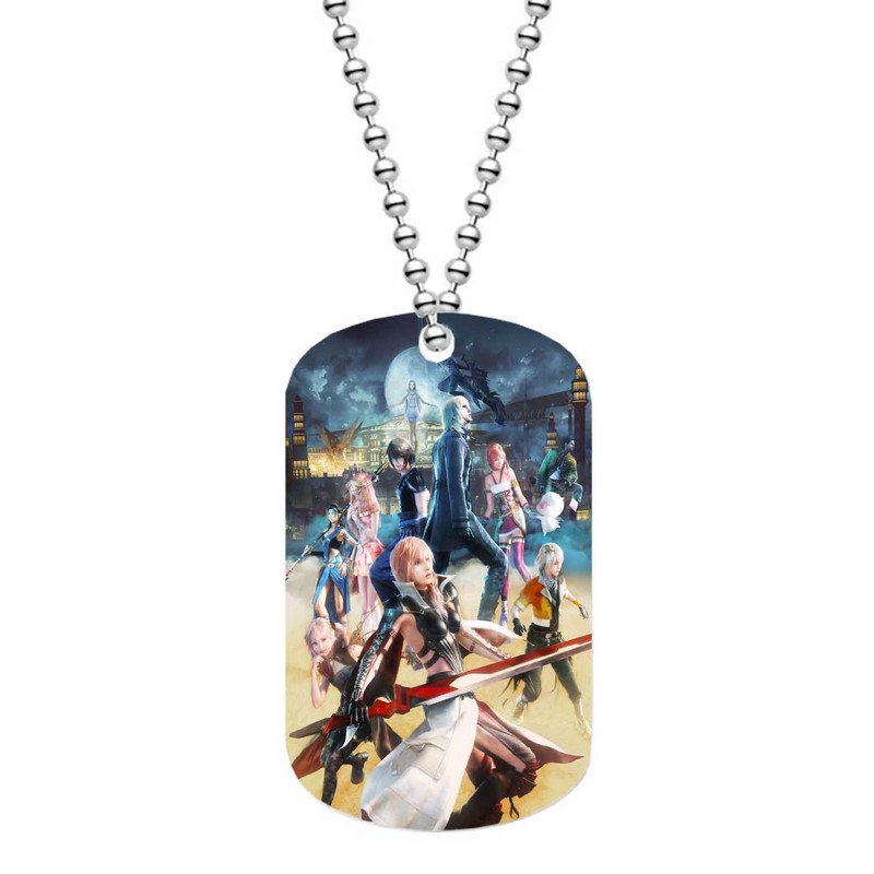 Zavstyle Lightning Returns Final Fantasy XIIIDog Tag Military Stainless Steel