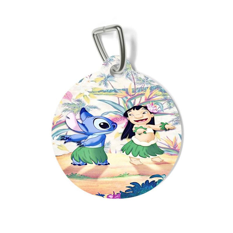Zavstyle Lilo and Stitch Disney Pet Tag