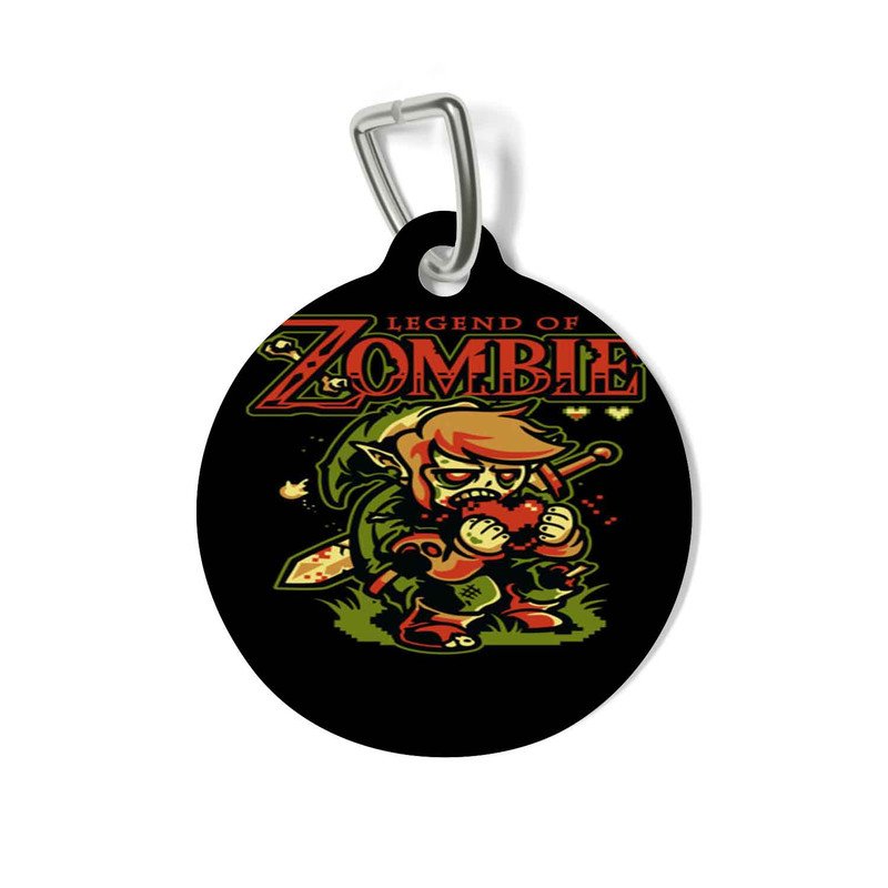Zavstyle Link The Legend of Zelda Zombie Pet Tag