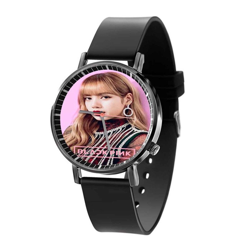 Zavstyle Lisa Black Pink Quartz Watch