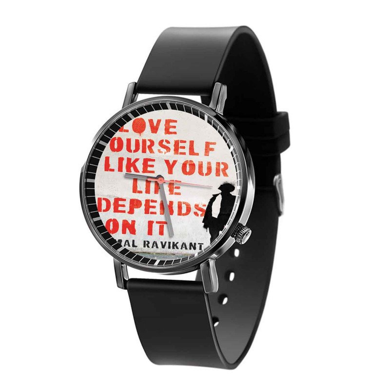 Zavstyle Love Yourself Like Your Life Depends on It Quartz Watch