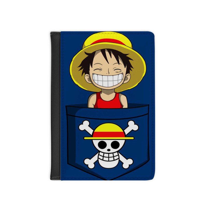 Zavstyle Luffy D Monkey One Piece Passport Cover