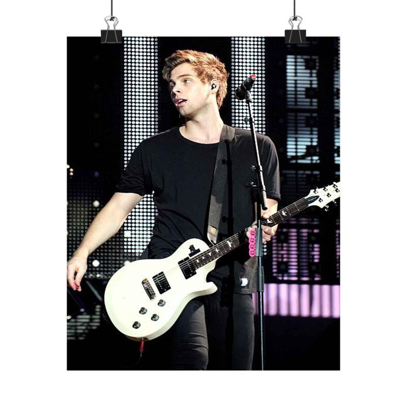 Zavstyle Luke Hemmings 5 Seconds of Summer Poster 1