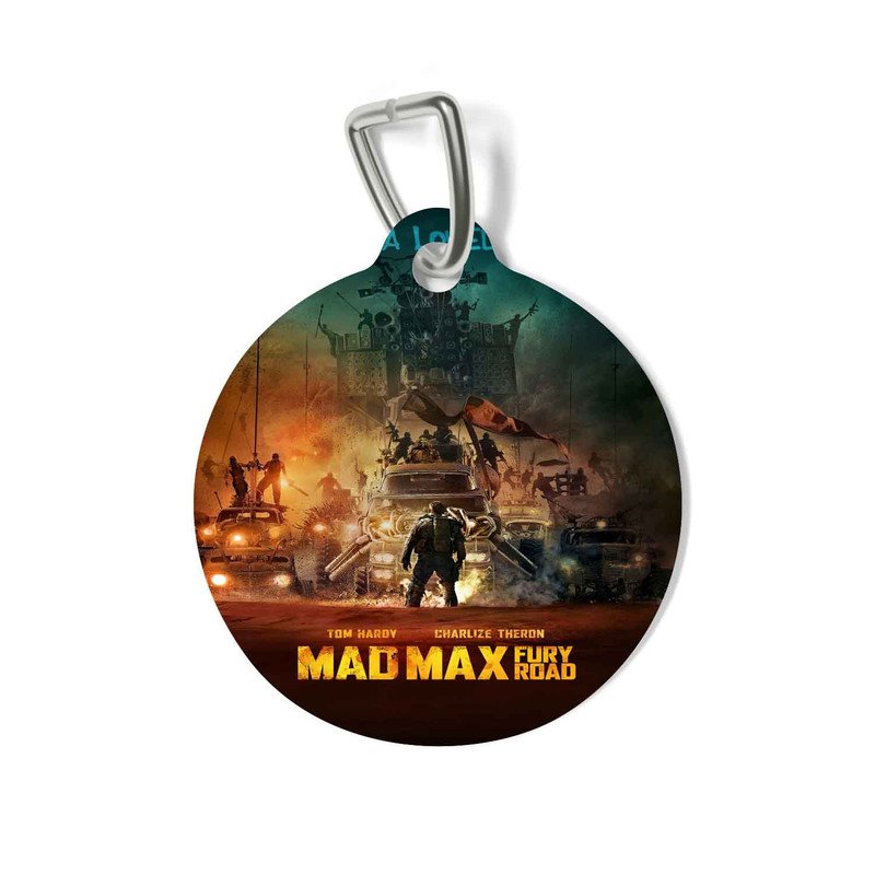Zavstyle Mad Max Fury Road Print Pet Tag
