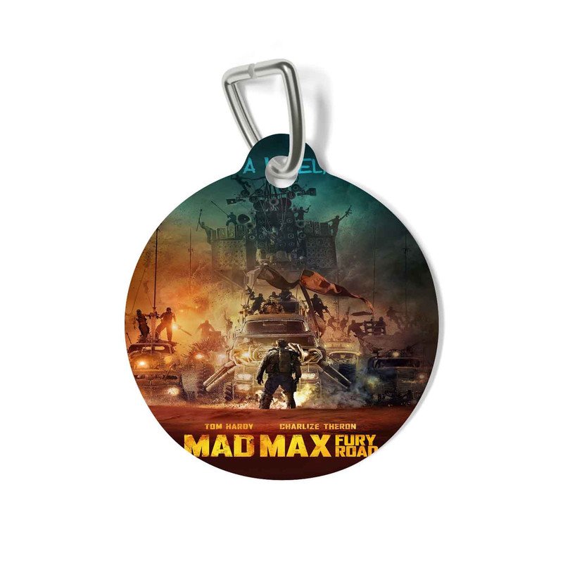 Zavstyle Mad Max Fury Road What a Lonely Day Pet Tag