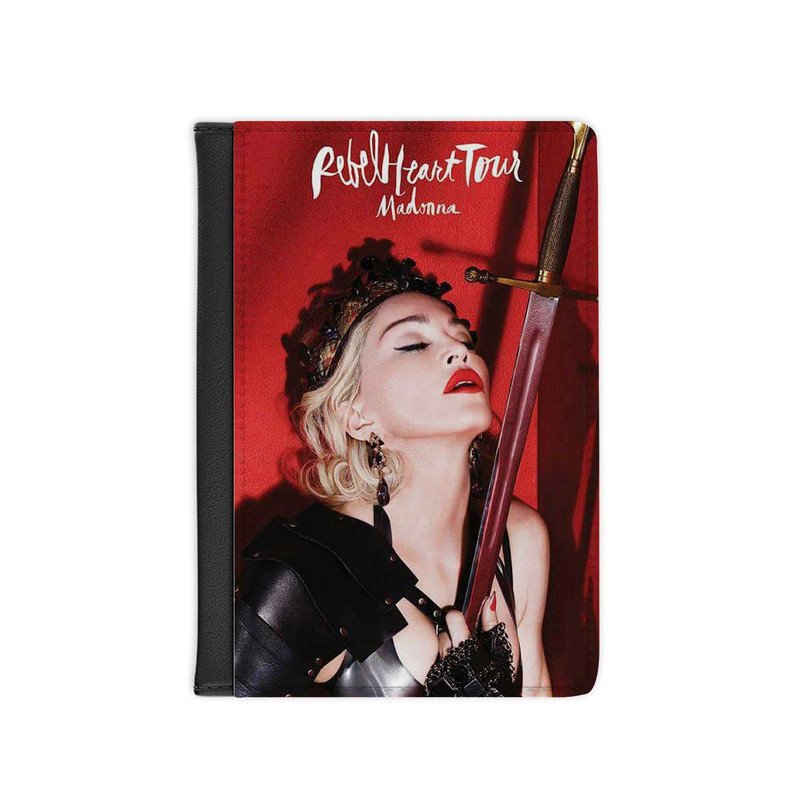 Zavstyle Madonna Rebel Heart Tour Red Passport Cover