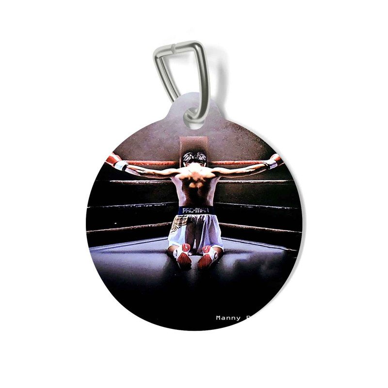 Zavstyle Manny Pacquiao Pet Tag