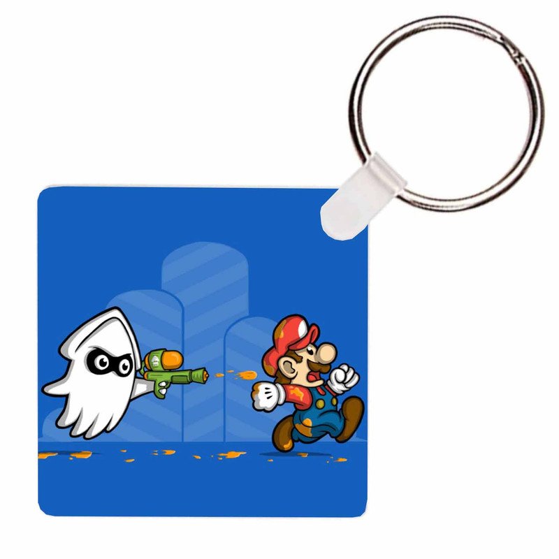Zavstyle Mario Bross Run Keychain