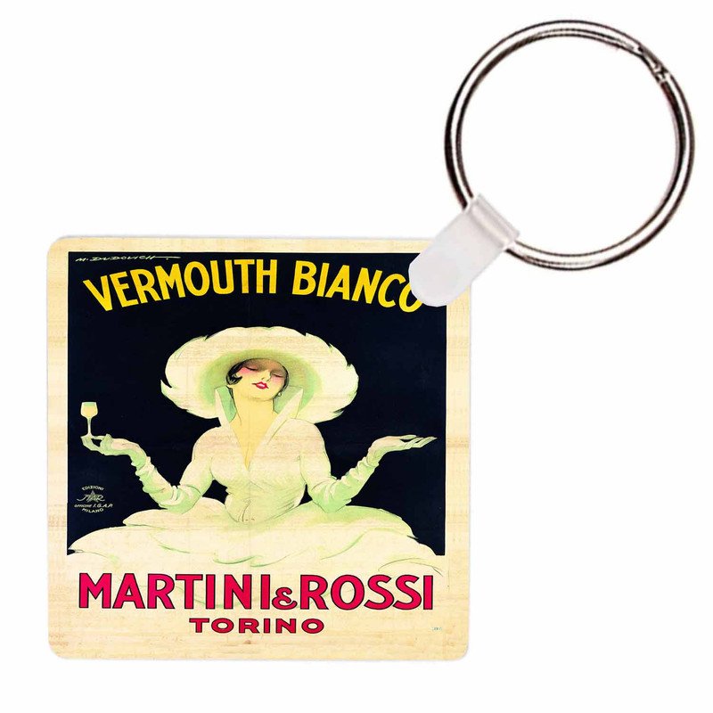 Zavstyle Martini Rossi Torino Keychain