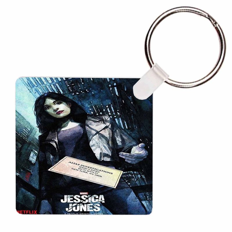 Zavstyle Marvel Jessica Jones Keychain
