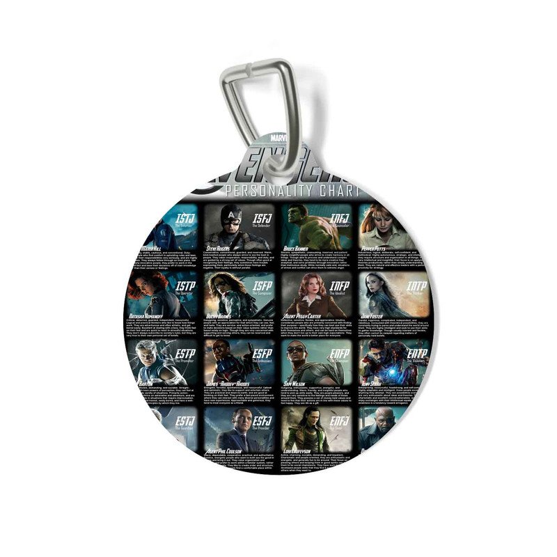 Zavstyle Marvel The Avengers Characters Pet Tag