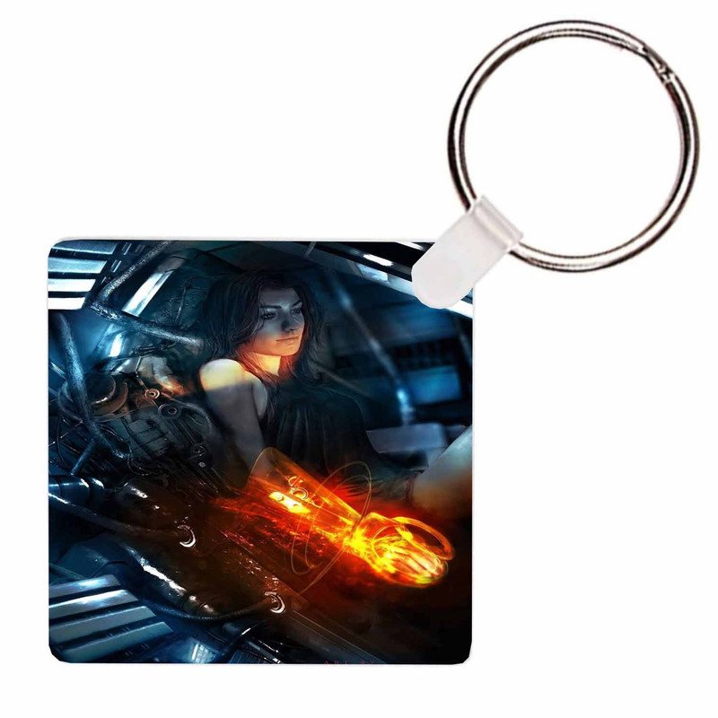 Zavstyle Mass Effect Keychain
