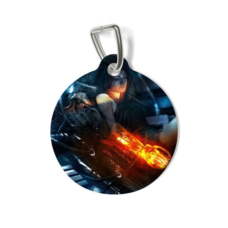 Zavstyle Mass Effect Pet Tag