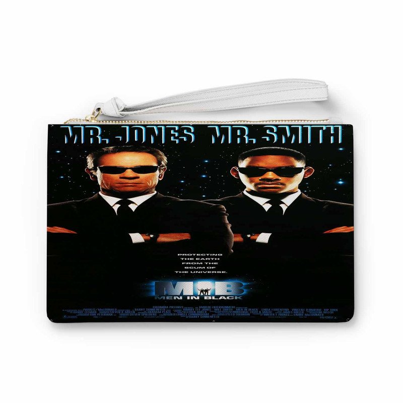Zavstyle Men in Black Clutch Bag
