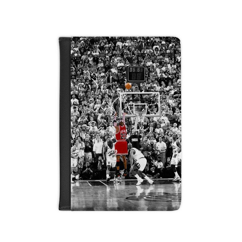 Zavstyle Michael Jordan Last Shoot Basketball Passport Cover