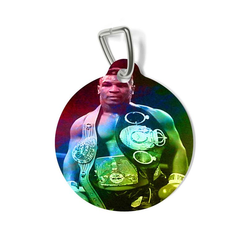 Zavstyle Mike Tyson Champion Boxer Boxing Pet Tag