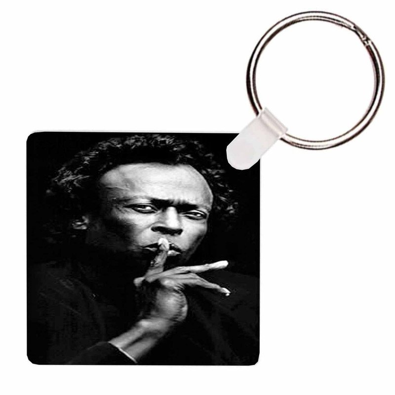 Zavstyle Miles Davis Keychain