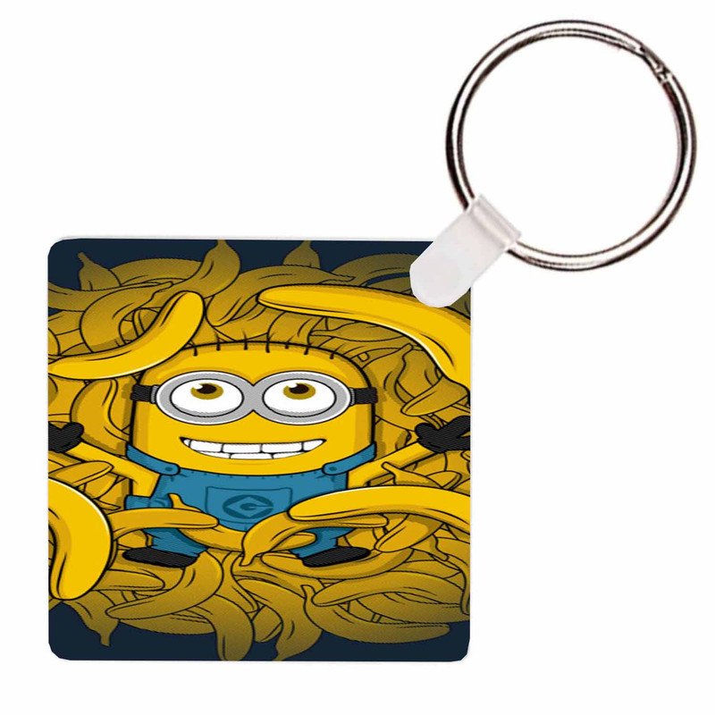 Zavstyle Minions Banana Keychain