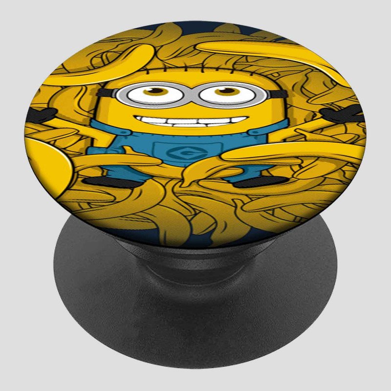 Zavstyle Minions Banana Pop able Phone Stands