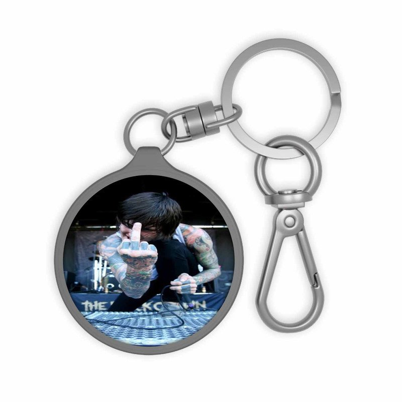 Zavstyle Mitch Lucker Suicide Silence Keyring Tag Accessories