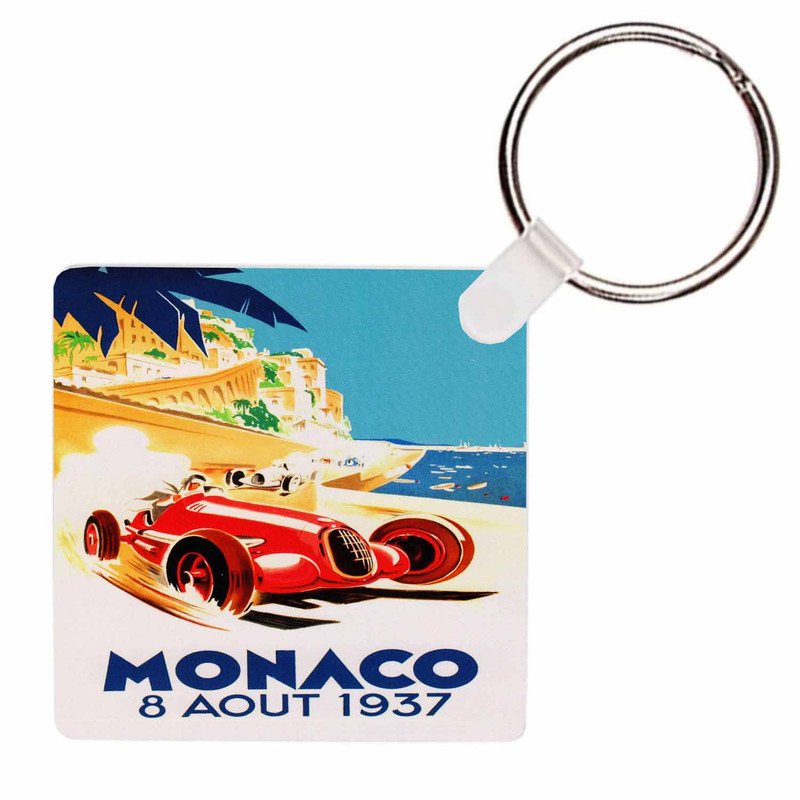 Zavstyle Monaco 1937 Keychain