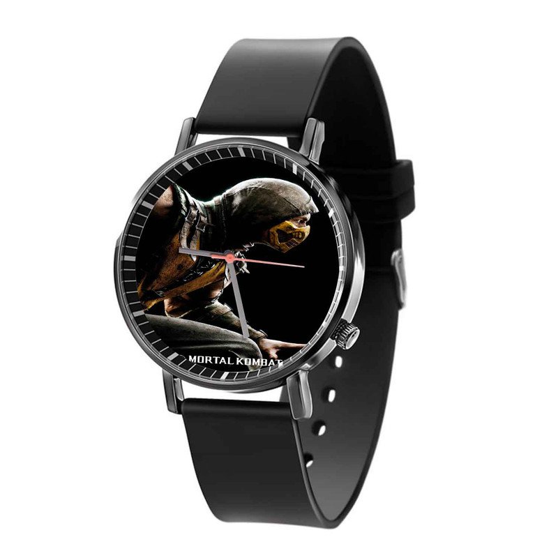 Zavstyle Mortal Kombat X Scorpion Quartz Watch